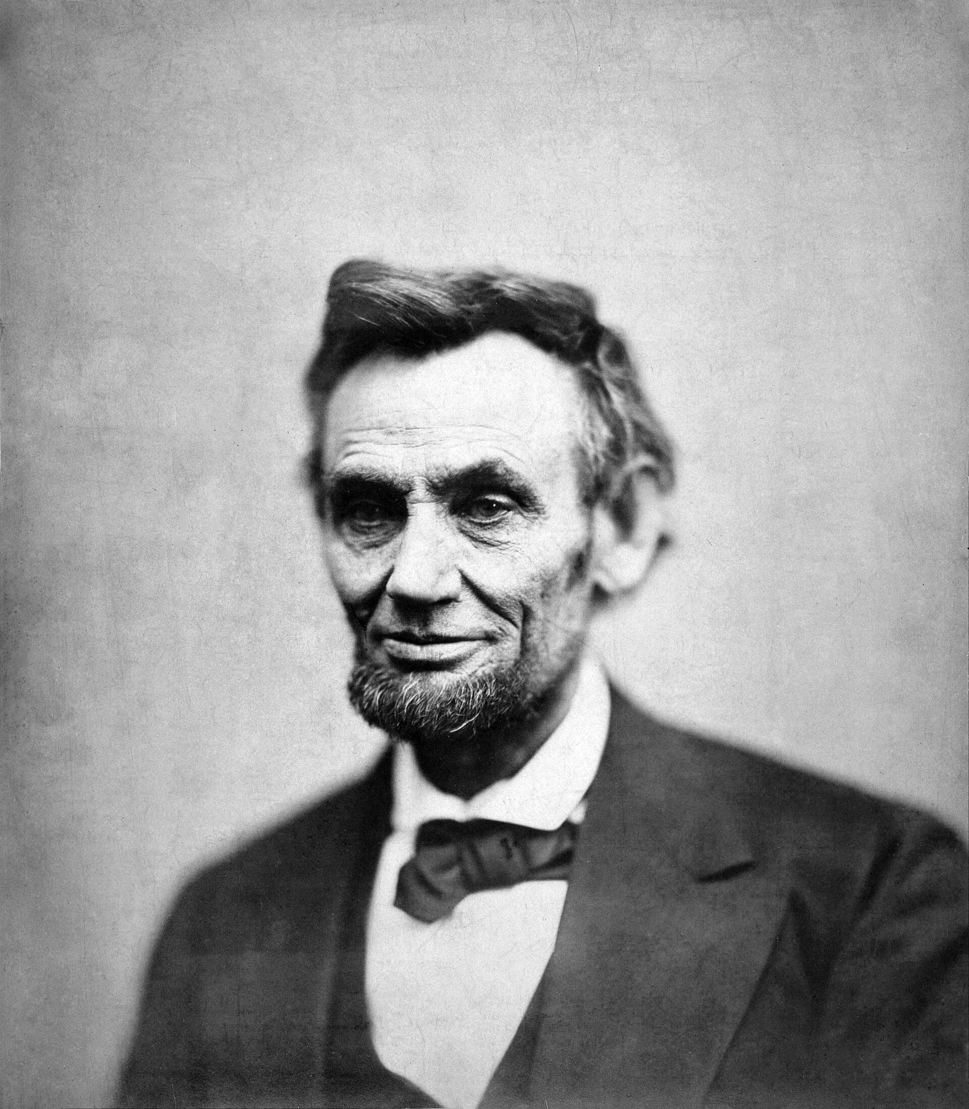 Alexander Gardner portrait of Abraham Lincoln from 1865